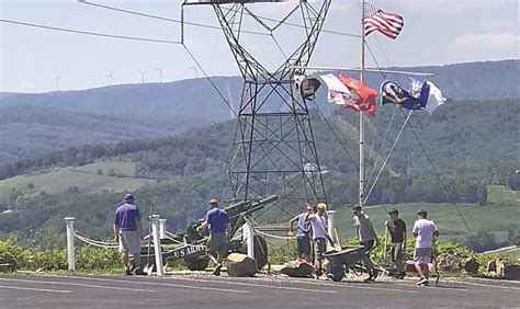 Scouts Refurbish Landscaping At Duncansville Vfw News Sports Jobs