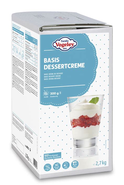 20002137 Basis Dessertcreme VOGELEY 89513 Hügli Kulinarik