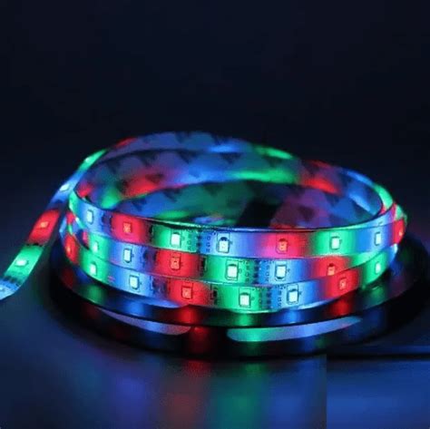 Fita V Rgb C Leds M Silicone Ip Metros Led Rs