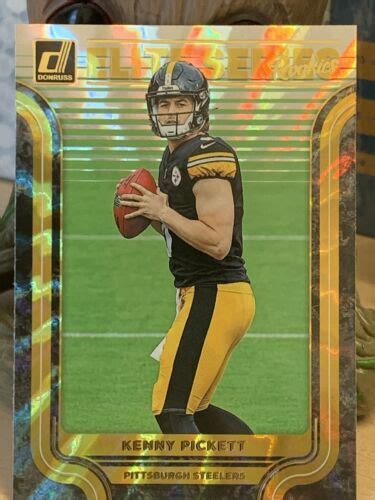 2022 Panini Donruss Elite Series Rookies Esr 1 Kenny Pickett Rc Ebay