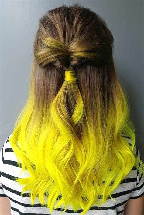 Pin By On Hair Ideas In 2020 Yellow Hair Dye Hair Styles