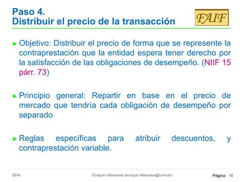 Niif 15 Ejemplos Esenciales Para Su Entendimiento PPT