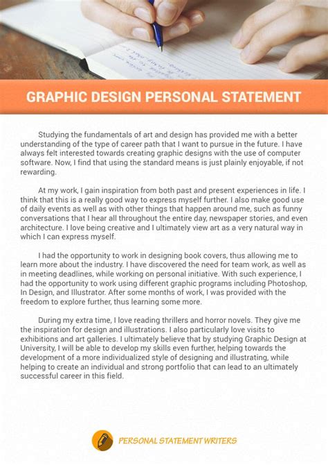 Our Graphic Design Ps Writer Know How To Write Statement That Can