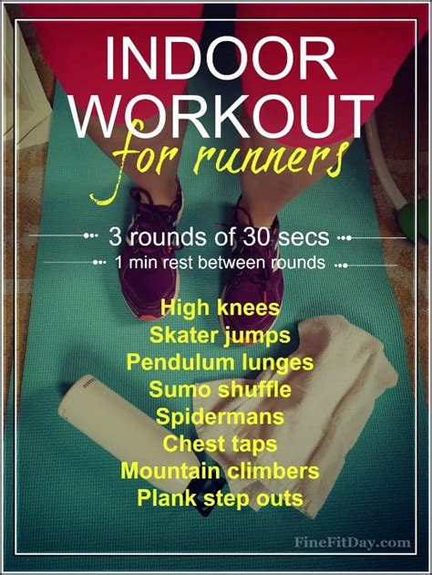 6 Amazing Indoor Workouts For Runners That Will Improve Your Run