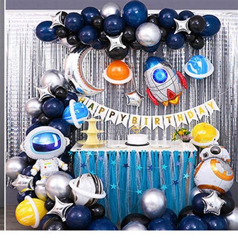 Astronaut Balloon Garland Kit Space Balloon Arch Space Party Etsy