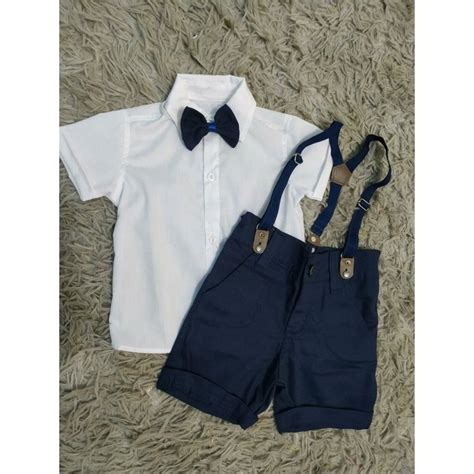 Roupa Infantil Social Menino Beb Batizado Festa Casamento Elo