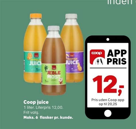 Coop Juice Tilbud Hos Kvickly