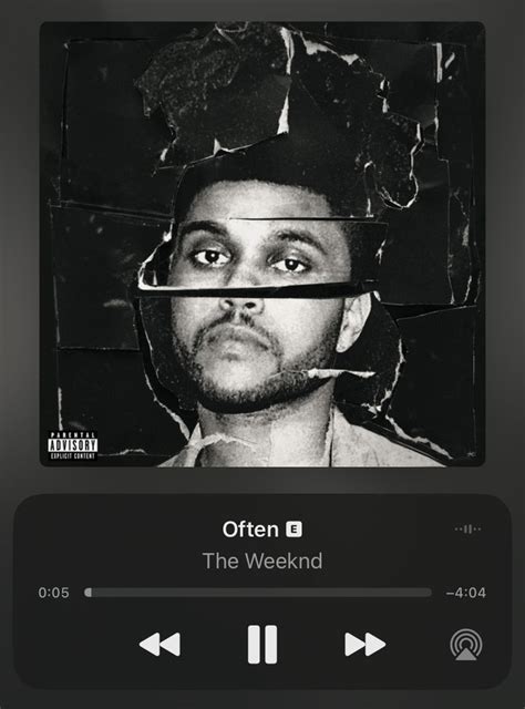 Often • The Weeknd | The weeknd, Beauty behind the madness, The weeknd ...