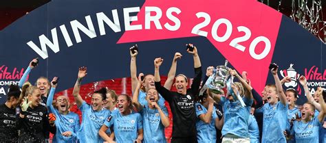 Manchester City Win 2020 Womens Fa Cup Final After 3 1 Win Over Everton