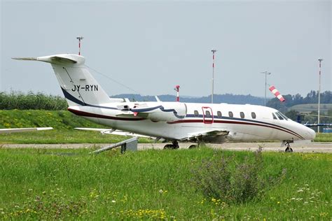 Private Cessna C650 Citation VII JY RYN Th Crocoll Flickr