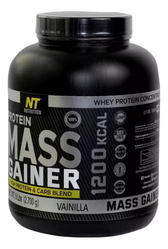 Mass Gainer Ganador De Masa Y Peso Whey 2 7 Kg Nt Nutrition Meses Sin