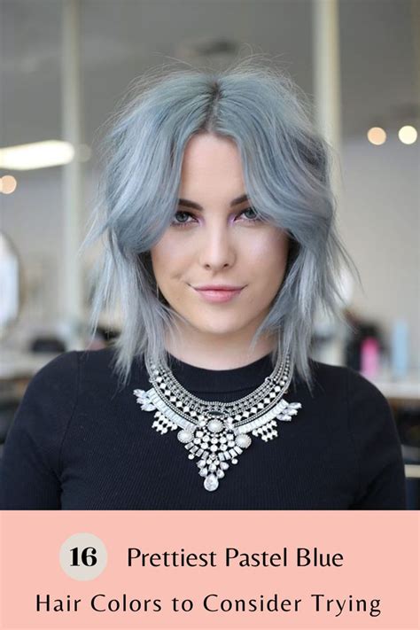 22 Pastel Blue Hair Color Ideas For Every Skin Tone Pastel Blue Hair