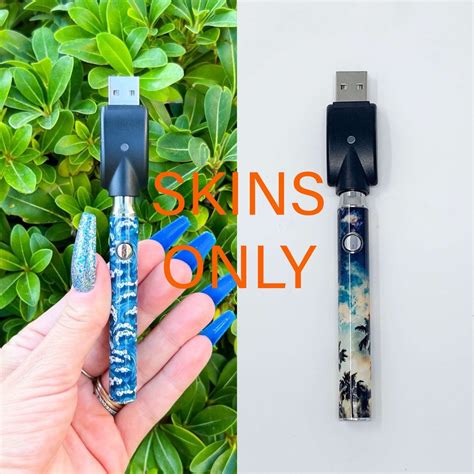 Blue Waves 510 Skin Vape Skin Palm Trees Vape Skin Girly Skin Cute Skin Cute Vape Skin Beach 510