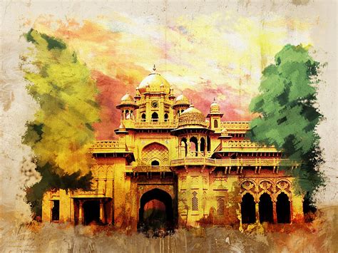 Aitchison College Painting by Catf