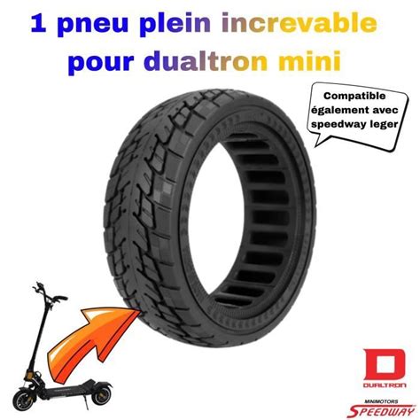 Pneu Pour Dualtron Mini Et Speedway L Ger Pouces Noir Adulte