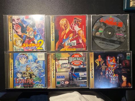 Sega Sega Saturn Japanese game lot - Video games (8) - In - Catawiki