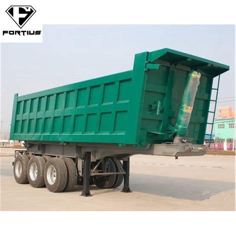 Heavy Duty 40cbm 45cbm Tipper Dump Semitrailer Sinotruk HOWO 3 4 5