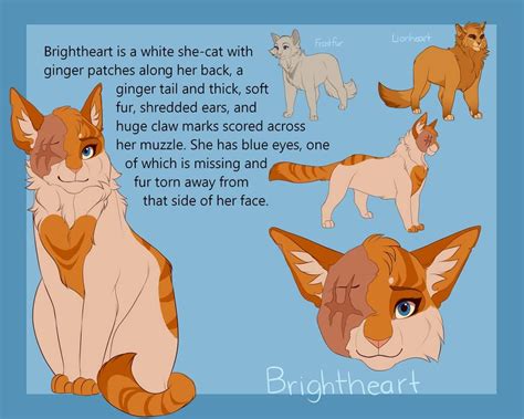 Brightheart By Purespiritflower On Deviantart Warrior Cat Drawings Warrior Cats Warrior Cat