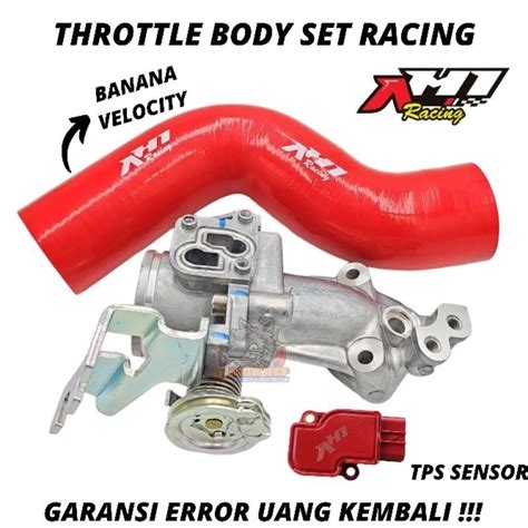 Jual Tuas Gas Tb Throttle Body Ah Racing Pcx Adv Set Tps Dan