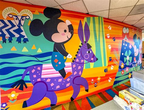 Photos: BVG in Disney's Contemporary Resort Gets A Colorful New Look