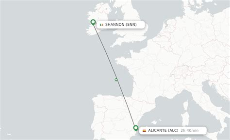 Direct Non Stop Flights From Shannon To Alicante Schedules