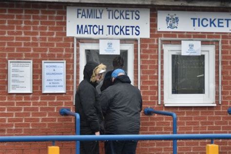 Fans Buy Tickets Todays Game During Editorial Stock Photo Stock Image