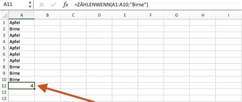 Excel ZÄHLENWENN Funktion ZÄHLENWENN FAQ