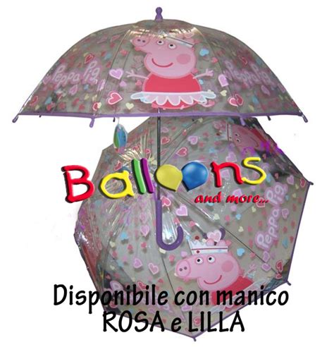 Ombrello Peppa Pig Palloni E Palloncini