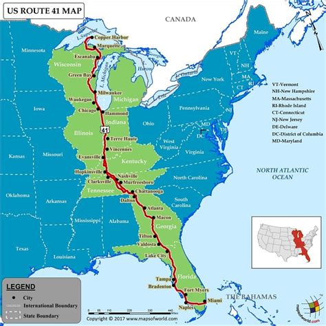 Map Of Highway 41 - Fredi Jo-Anne