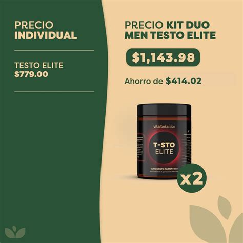 T Sto Elite X2 Potencializador Vitalbotanics