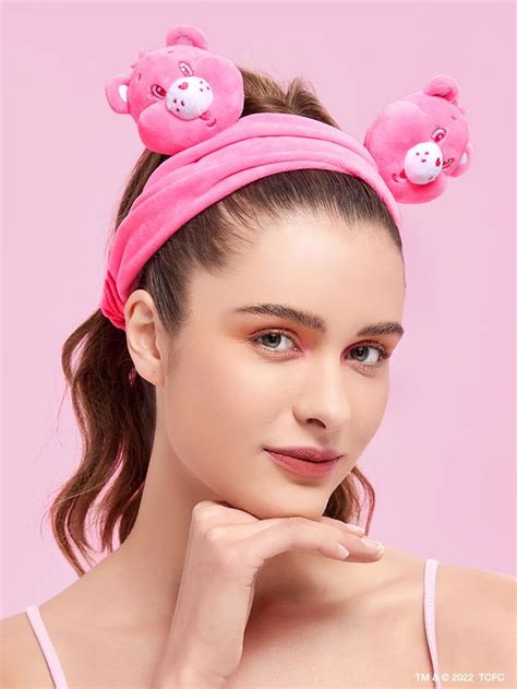 SHEIN X Care Bears 1pc Bear Shaped Bath Headband Care Bears Bear