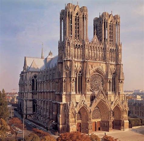 Catedral De Reims Fachada Comentario De Historia Del Arte Aula De