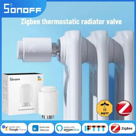 Sonoff V Lvula Termost Tica Trvzb Zigbee Para Radiador Sistema De