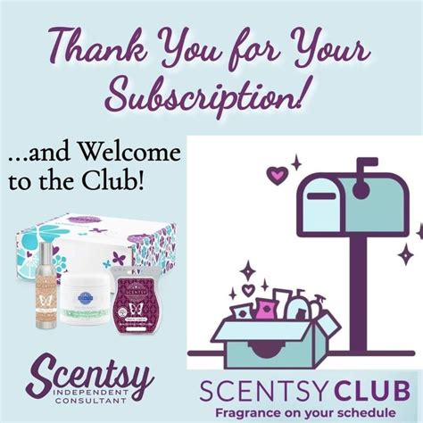 Scentsy Club Thank You Scentsy Scentsy Consultant Ideas Scentsy Party