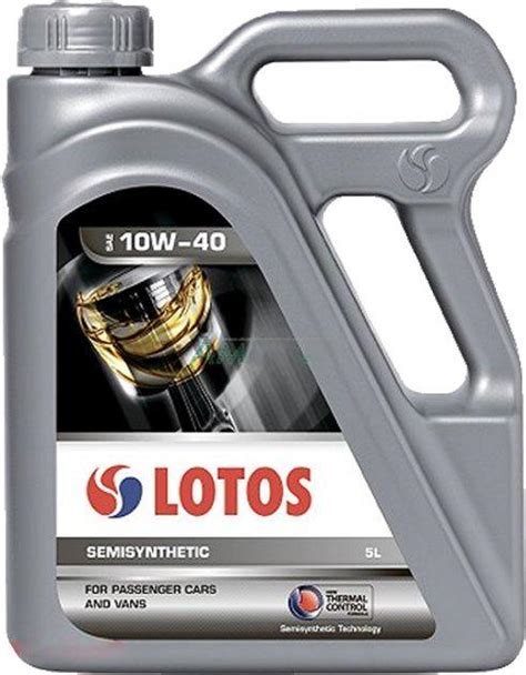 ᐉ Масло Lotos Semisyntetic SN 10W 40 моторное 5 л Купить в Киеве