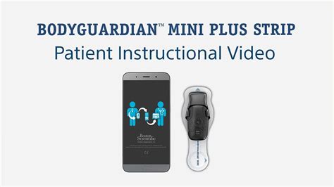 Bodyguardian Mini Plus Strip Instructional Video Youtube