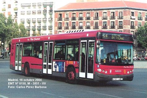 EMT Madrid Castrosua CS40 2 Iveco Cityclass Autobus Historia