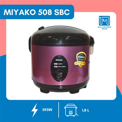 Jual Rice Cooker Miyako 3in1 Anti Lengket 508 SBC 1 8 L Shopee