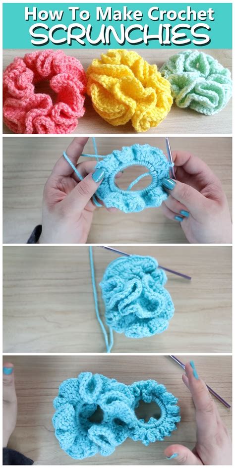 How To Crochet Scrunchies Free Pattern