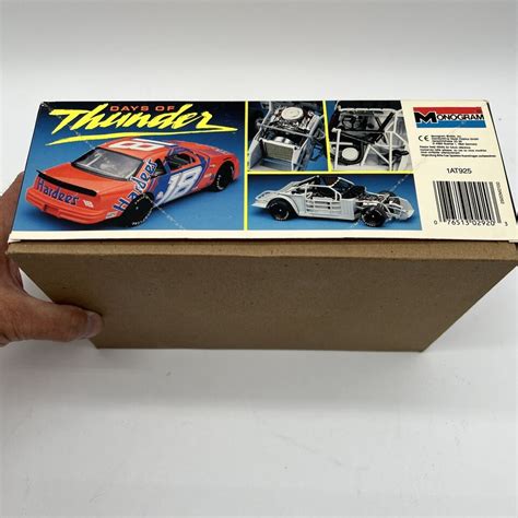 Vntg Monogram Days Of Thunder Hardees Lumina Stock Car Scale