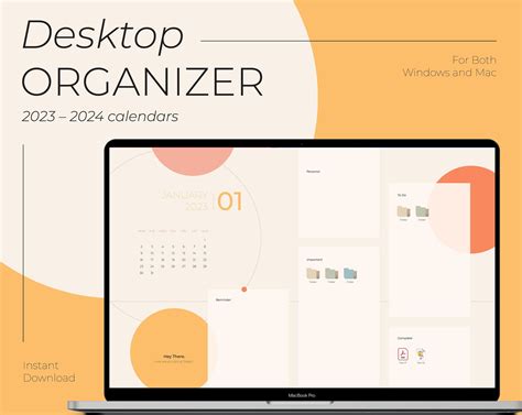 Desktop Wallpaper Organizer for Mac and PC Digital Download Desktop ...