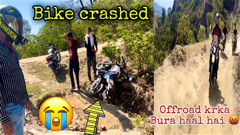 Worst Offroad Ever Bike CRasheD YouTube