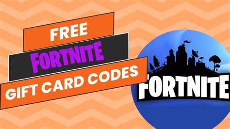 Get Your Fortnite Gift Card Codes Now! | Easy Code Generator Guide [Video] | Gift card generator ...