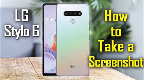 Lg Stylo 6 How To Take A Screenshot Youtube