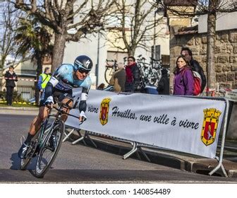 Houillesfrancemarch 3the Belgian Cyclist Gianni Meersman Stock Photo