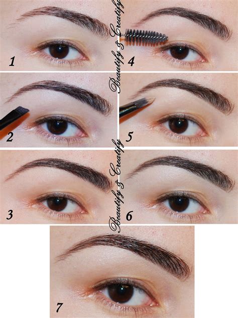 Four Different Ways To Fill In And Shape Eyebrows