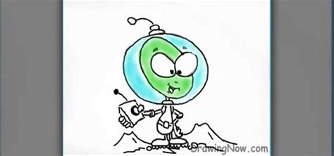 How to Draw a cartoon alien « Drawing & Illustration :: WonderHowTo