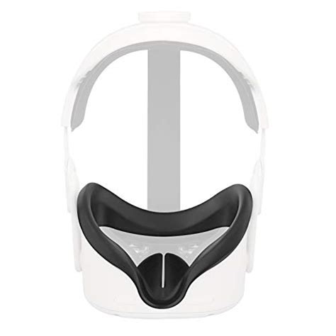 Esimen Vr Face Cover For Oculus Quest 2 Silicone Mask Face Pad Light