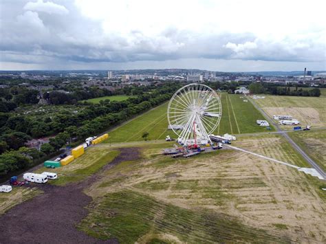 First Look At The Hoppings As Iconic Funfair Sets Up On Newcastles Town Moor Chronicle Live