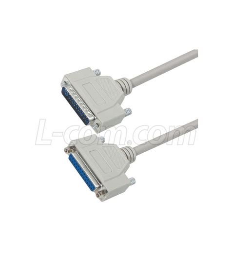 L Deluxe Null Modem Reverser Cable Db Male Female Ft